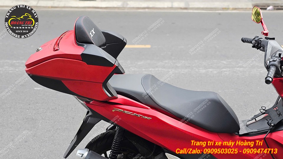 Thùng sau (Rear box) tựa lưng PCX 160 kiểu Indonesia