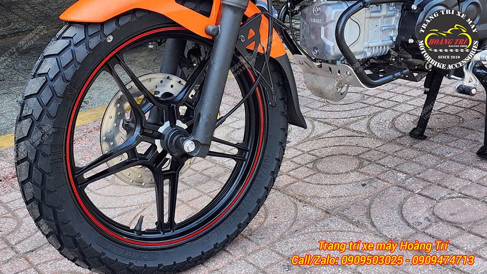 Độ bánh mâm và nâng cấp đĩa sau cho xe PG-1