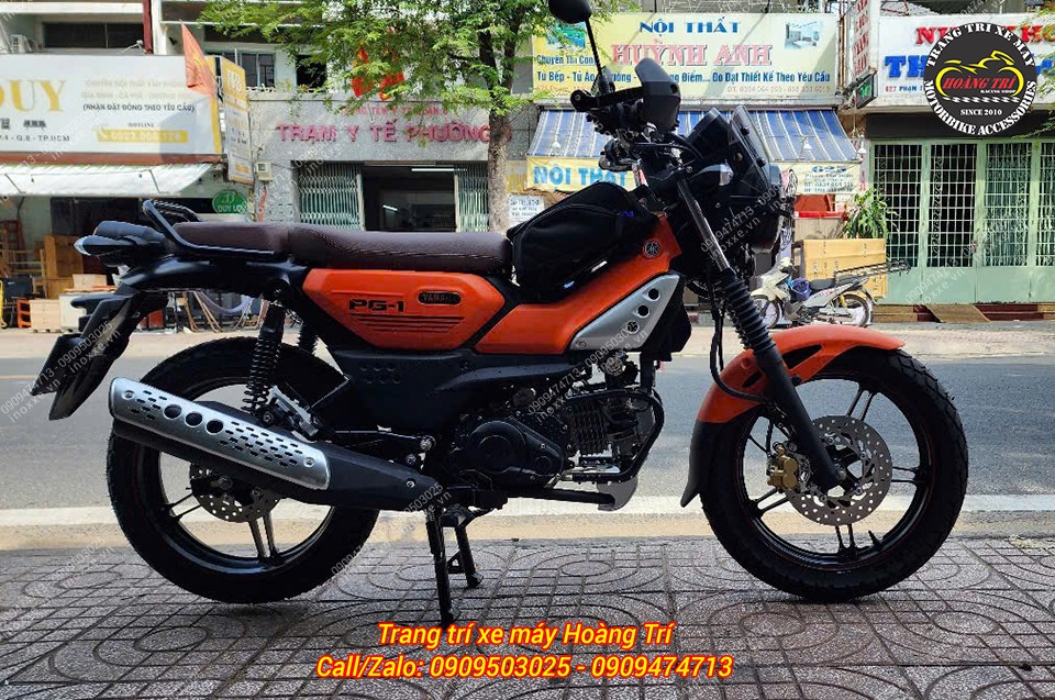 Độ bánh mâm và nâng cấp đĩa sau cho xe PG-1