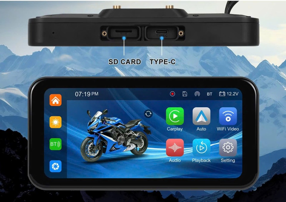 Màn hình Camera hành trình 6.25 inch MT02