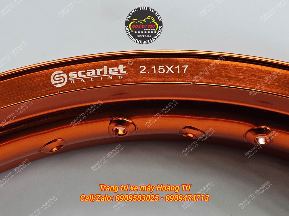 Niềng nhôm Scarlet 17 inch x 2.15 nhập khẩu Indonesia
