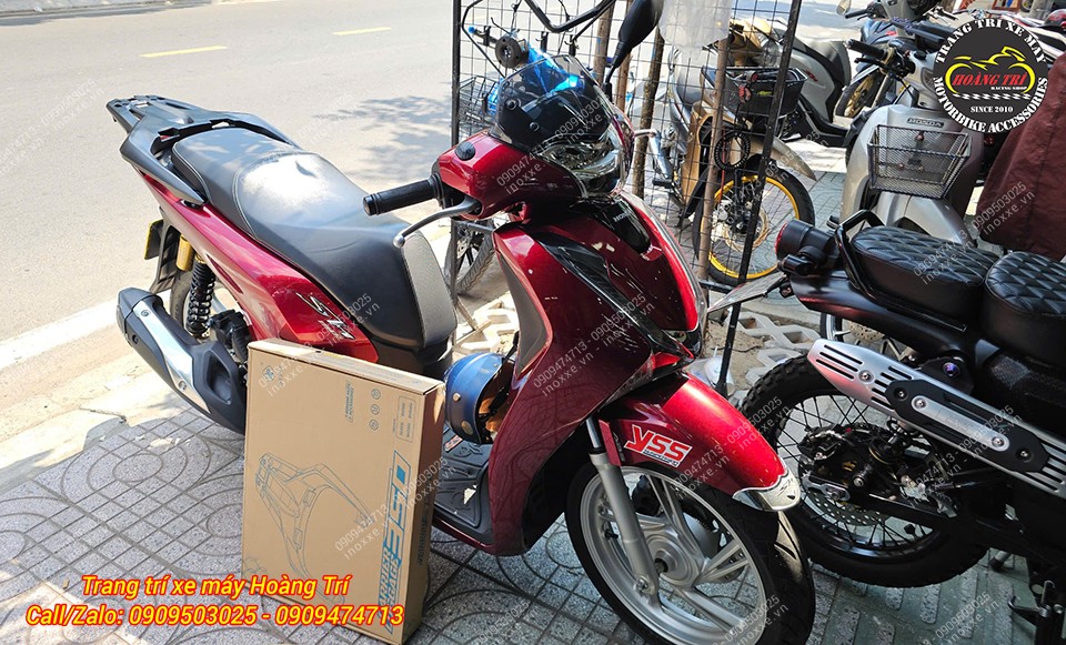 Tay dắt Sh 350i nhôm đúc hàng Zhi.Pat