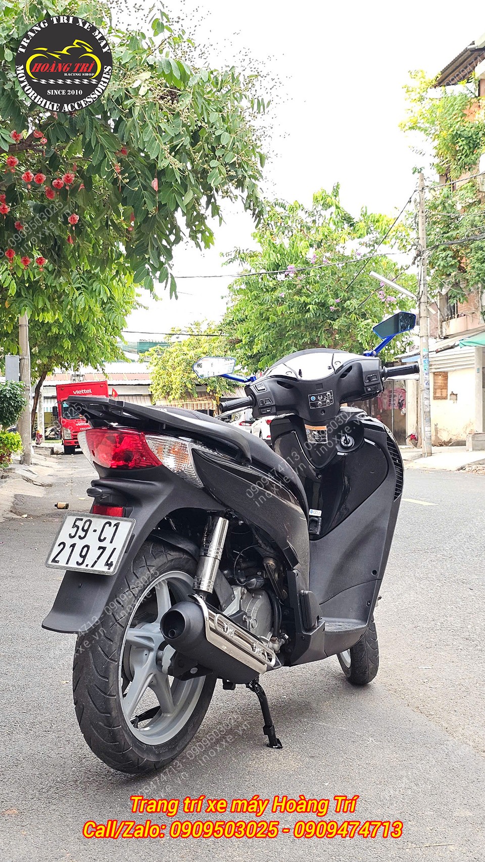 Lên đời Sh Ý 2003 thành SH Ý 2010