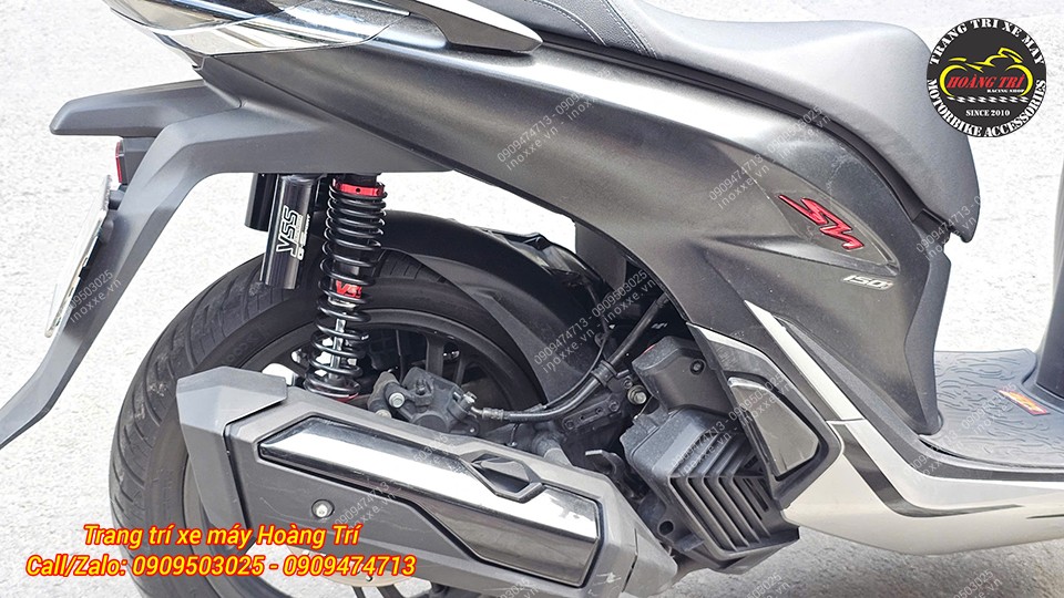 Phuộc bình dầu dài YSS G-Sport cho xe SH VN 125/150/160