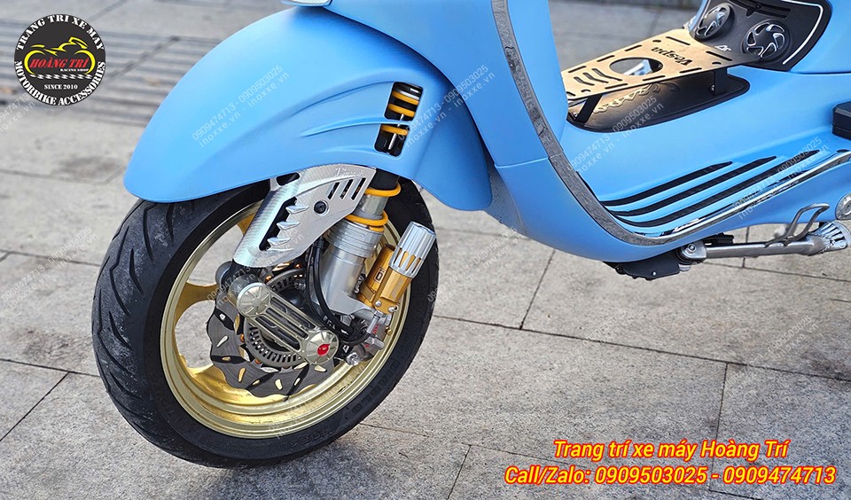 Dè trước custom kiểu khe gió dành cho Vespa Sprint/Primavera