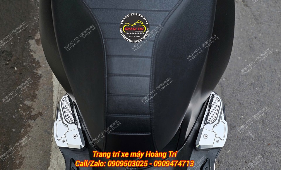 Gác chân sau nhôm HTR lắp xe Vespa Sprint, Vespa Primavera