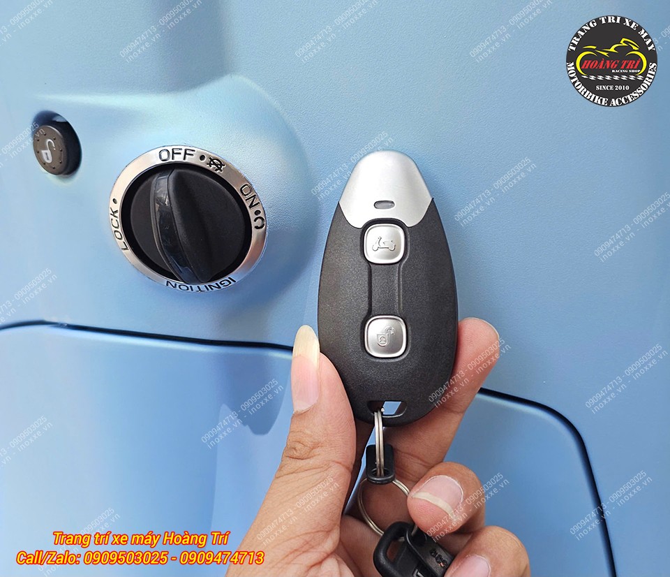 Bộ khóa Smartkey độ cho Vespa Sprint/Primavera chính hãng