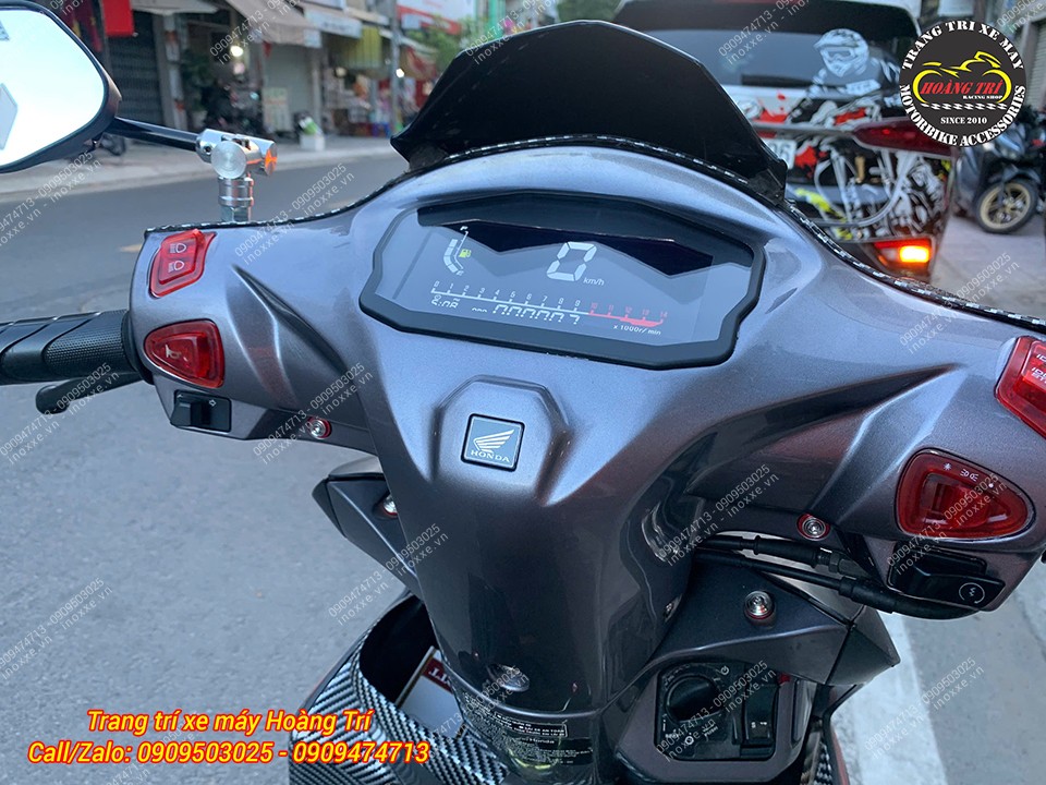Honda Vision độ đồng hồ kiểu Ducati