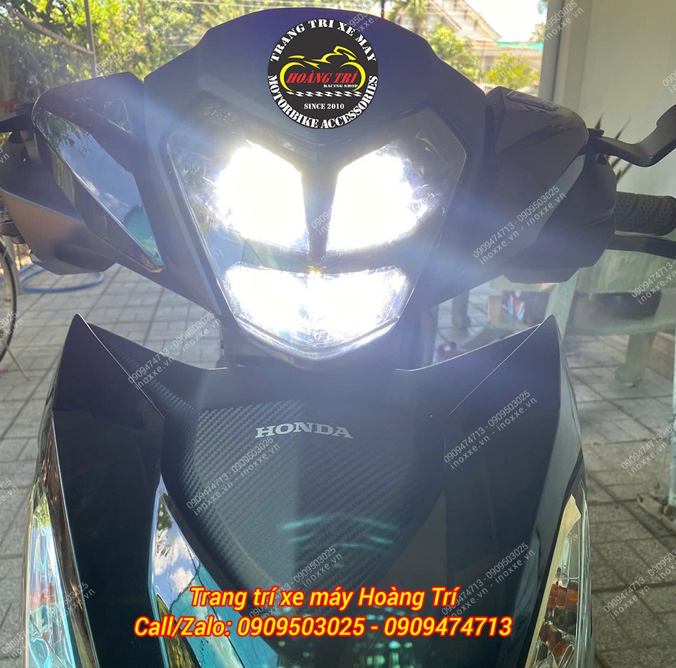 Đèn pha led 2 tầng Zhi.Pat cho xe Winner V1