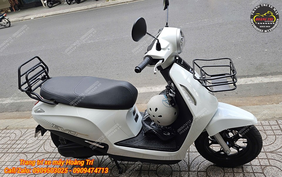 Rổ trước mặt nạ xe máy điện Vinfast EVO