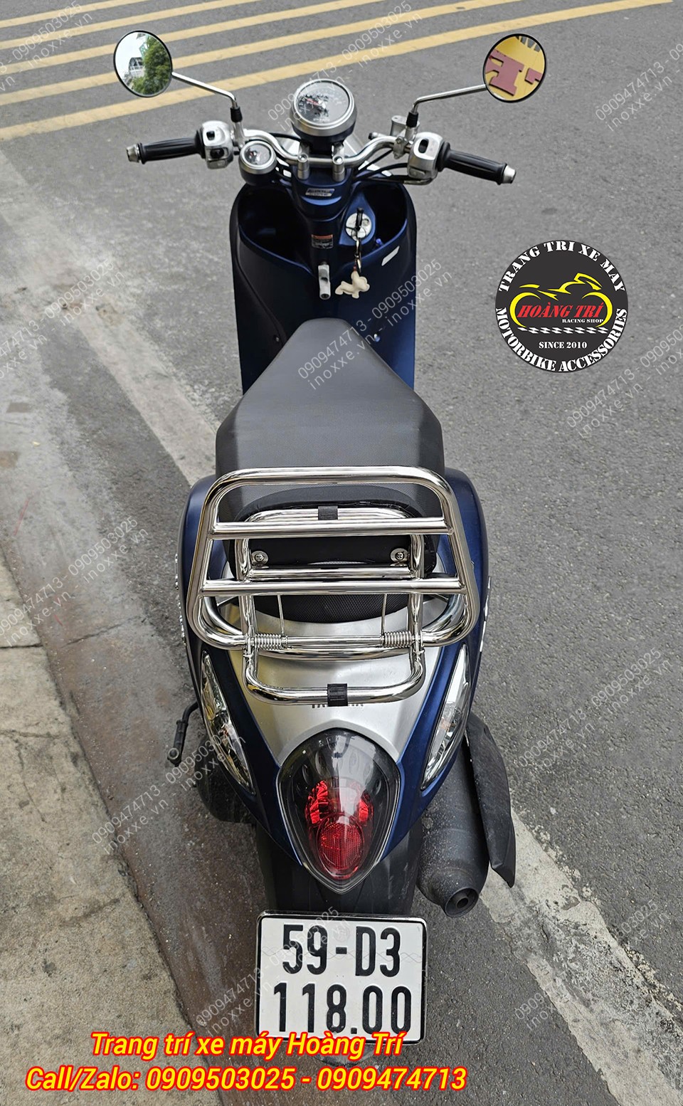 Baga sau tựa lưng Yamaha Fino