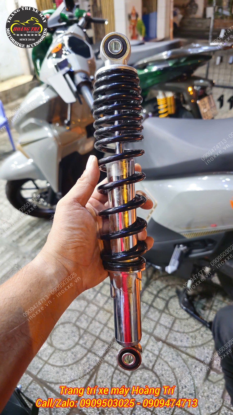 Phuộc sau Racing Boy Yadea Velax