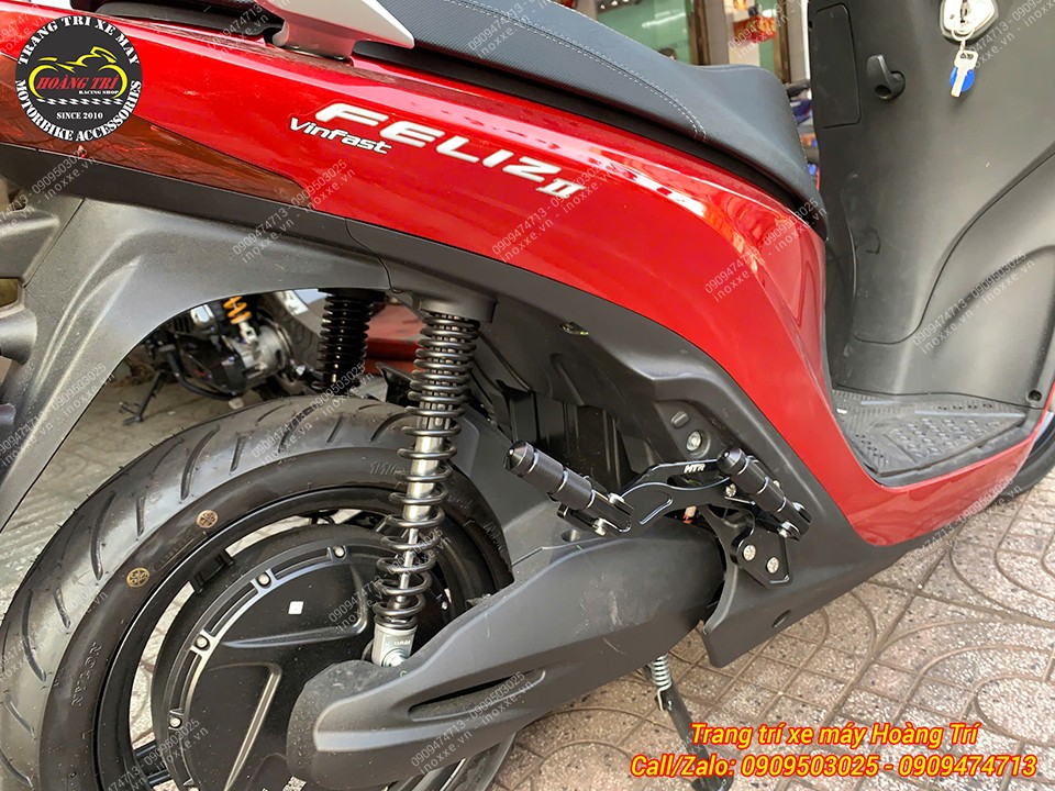 Gác chân phụ HTR xe máy điện Vinfast Feliz