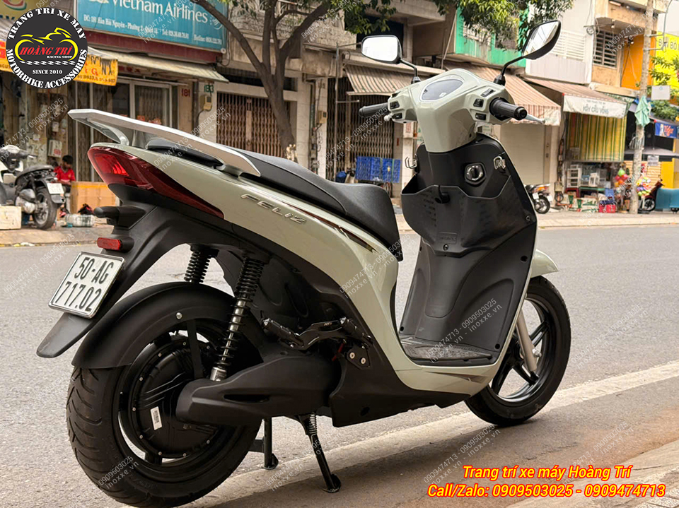Gác chân phụ HTR xe máy điện Vinfast Feliz