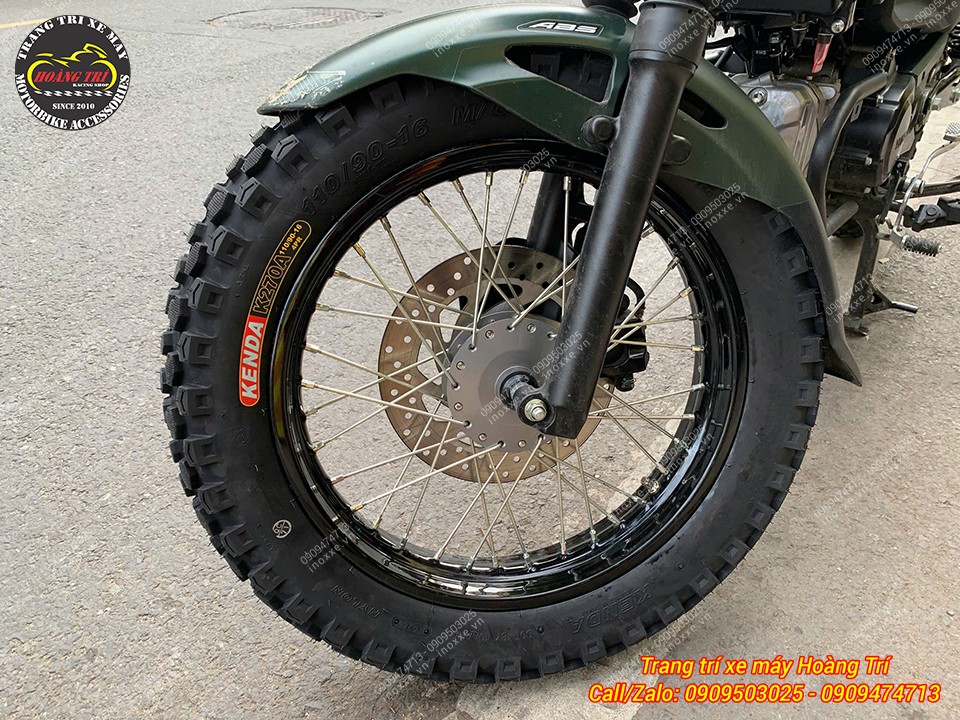 Độ vỏ không ruột cho xe Yamaha PG-1