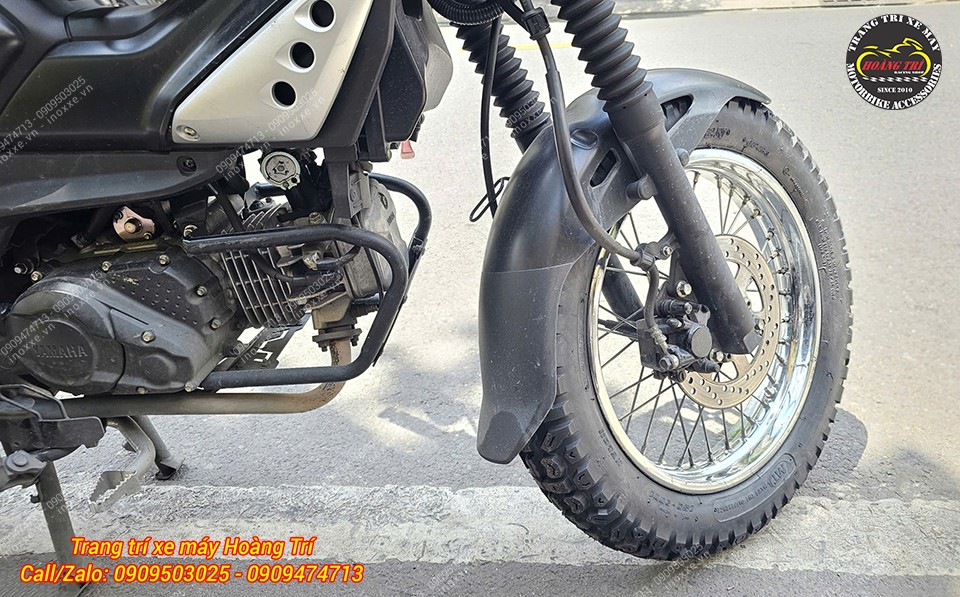 Độ vỏ không ruột cho xe Yamaha PG-1