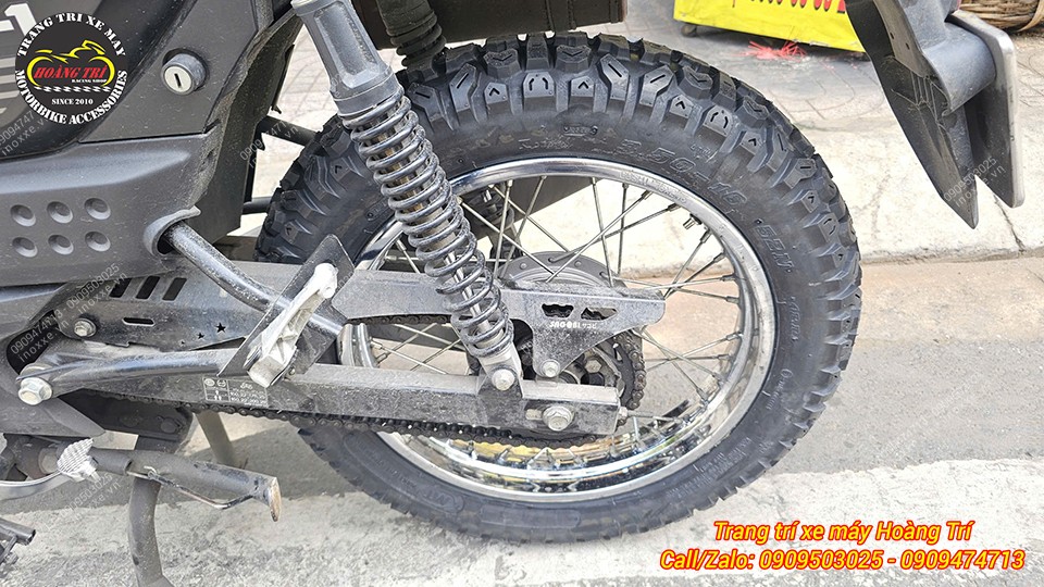 Độ vỏ không ruột cho xe Yamaha PG-1