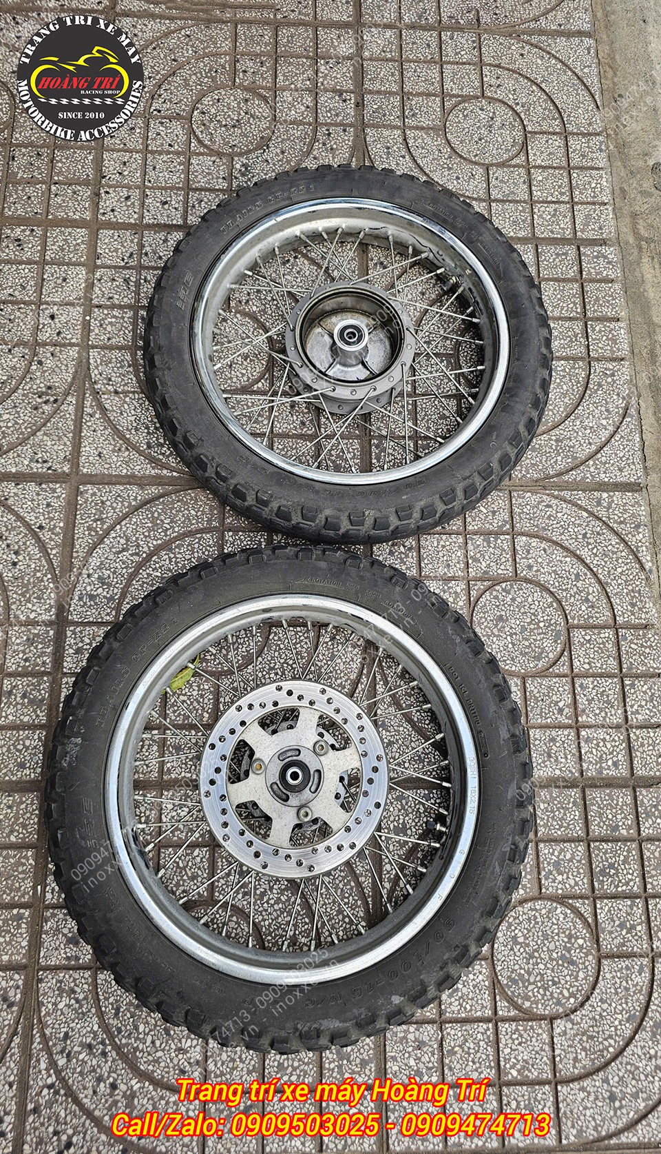 Độ vỏ không ruột cho xe Yamaha PG-1