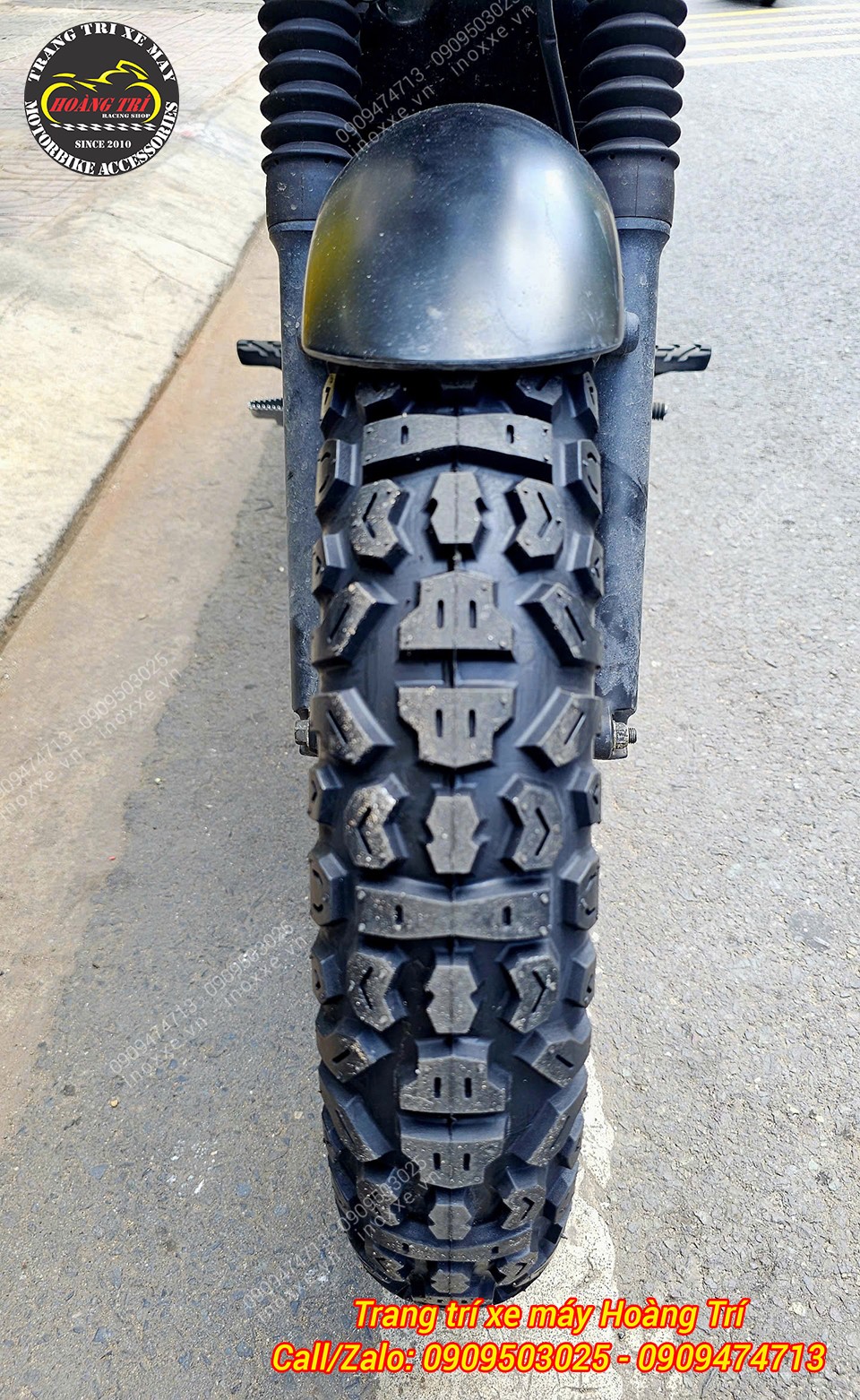 Độ vỏ không ruột cho xe Yamaha PG-1