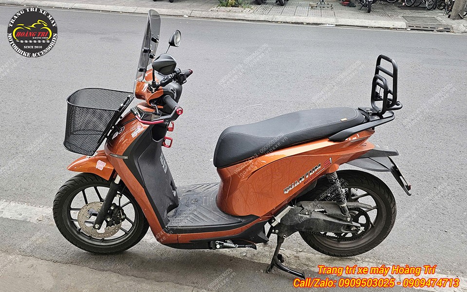 Rổ trước mặt nạ Datbike Quantum