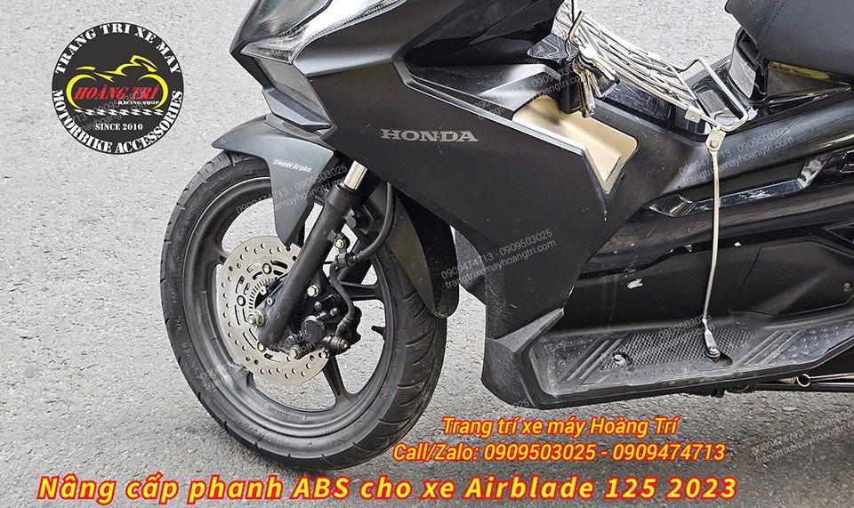 Độ phanh ABS chính hãng Honda cho xe Airblade