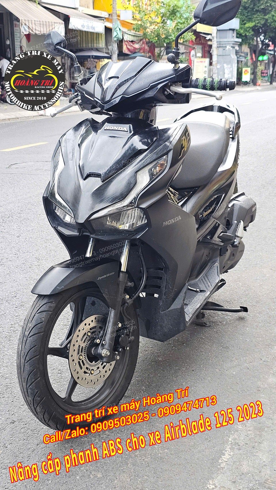 Độ phanh ABS chính hãng Honda cho xe Airblade