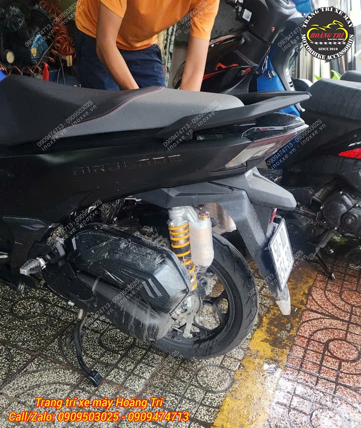 Phuộc bình dầu Ohlins HO242 dành cho xe Airblade 125/160 chính hãng