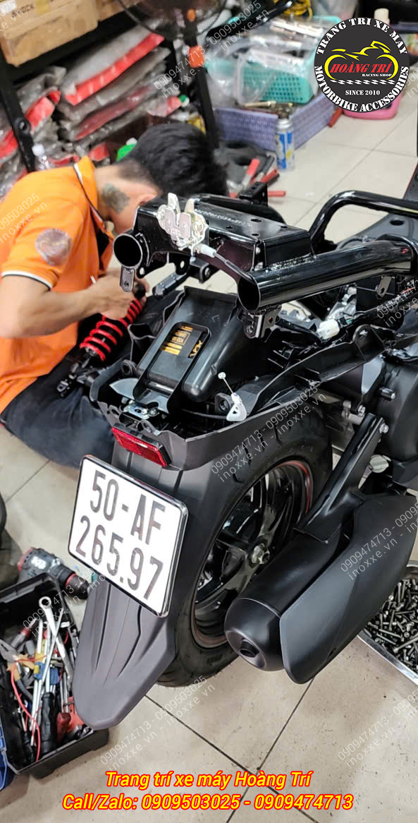 Phuộc sau Racing Boy Tarmax cho xe Freego
