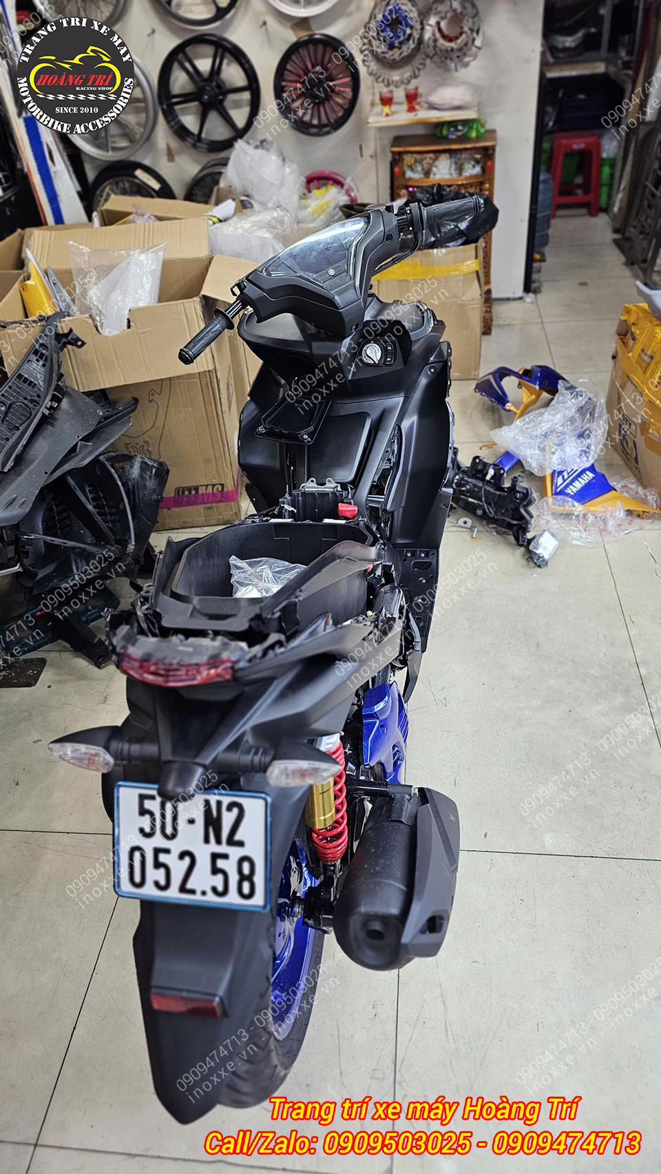 Yamaha NVX V1 lên đời NVX V2