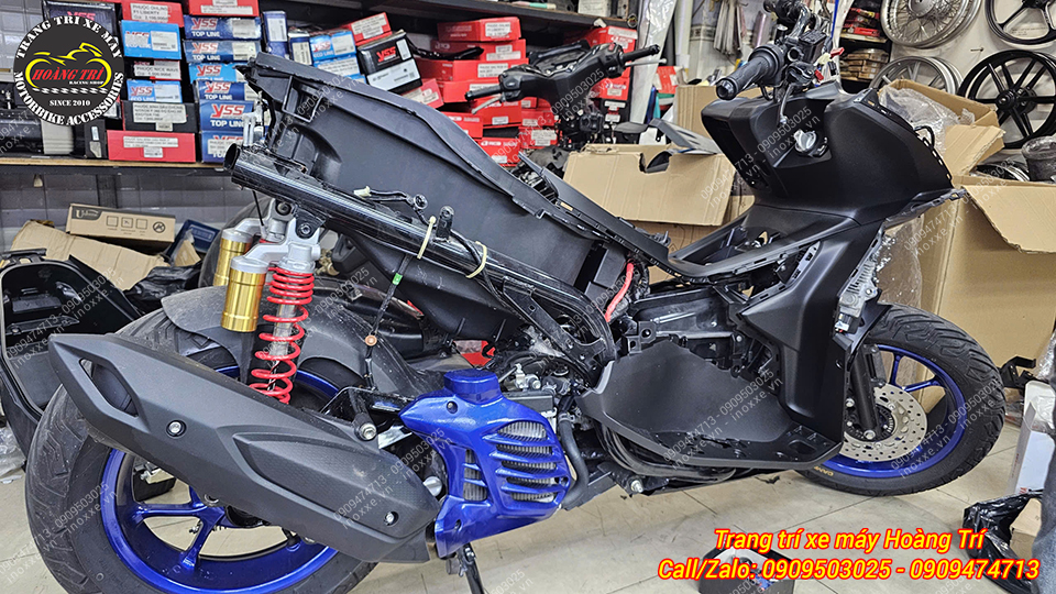 Yamaha NVX V1 lên đời NVX V2