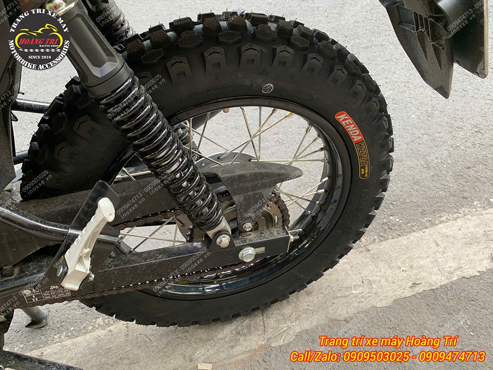 Độ vỏ không ruột cho xe Yamaha PG-1