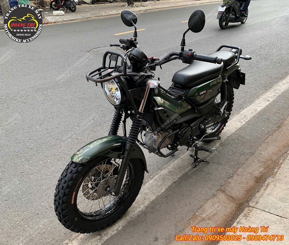 Độ vỏ không ruột cho xe Yamaha PG-1