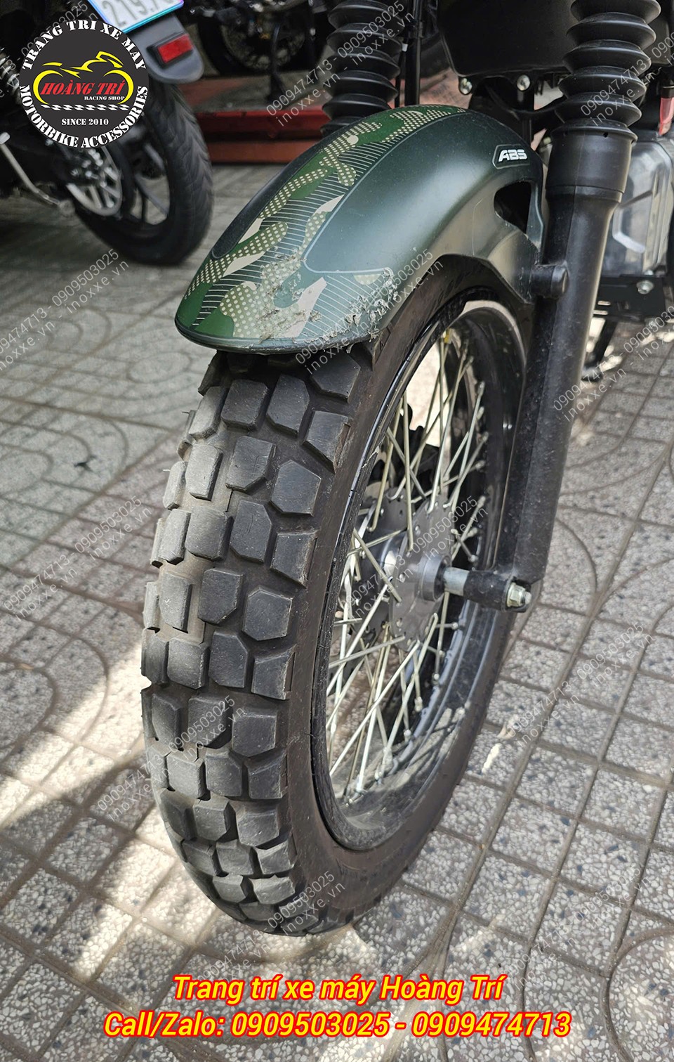 Độ vỏ không ruột cho xe Yamaha PG-1