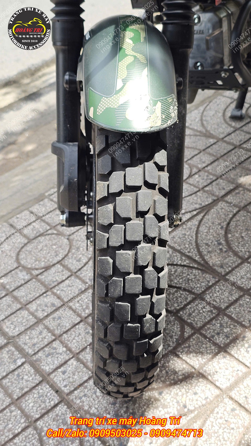 Độ vỏ không ruột cho xe Yamaha PG-1