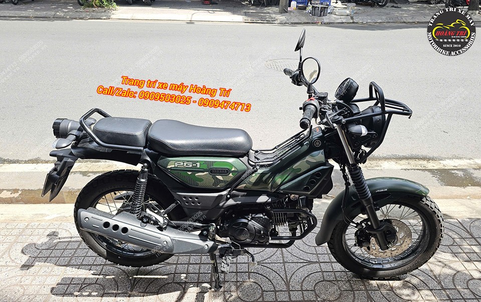 Độ vỏ không ruột cho xe Yamaha PG-1