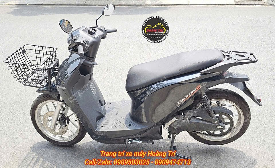 Trọn bộ baga và rổ trước mặt nạ Datbike Quantum
