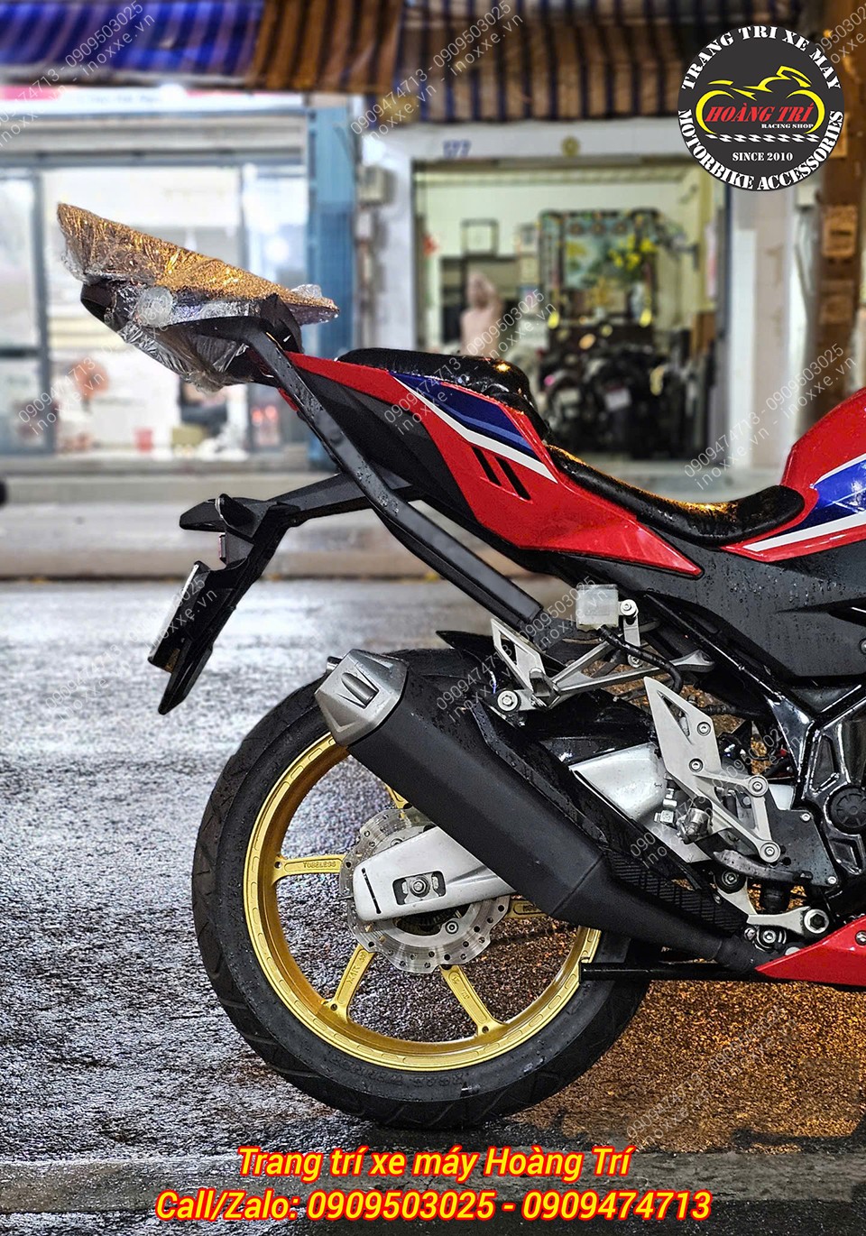 Mâm 6 cây OZ-X1R độ cho xe CBR150R
