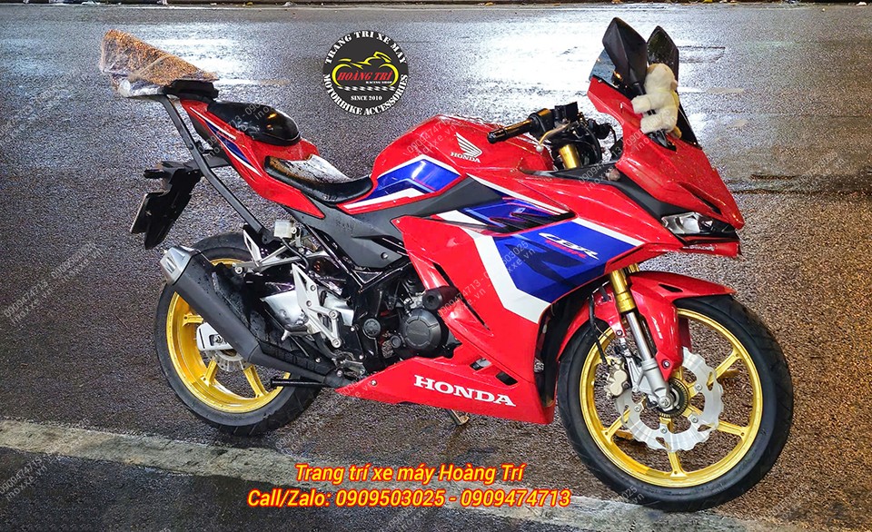 Mâm 6 cây OZ-X1R độ cho xe CBR150R
