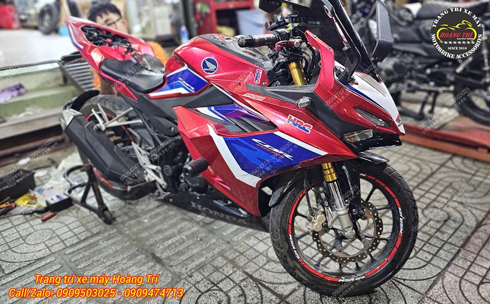 Pát biển số HTR cho xe Honda CB/CBR