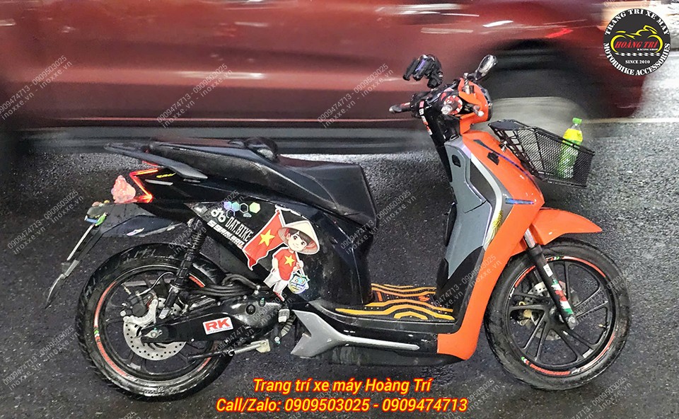 Rổ trước mặt nạ Datbike Quantum