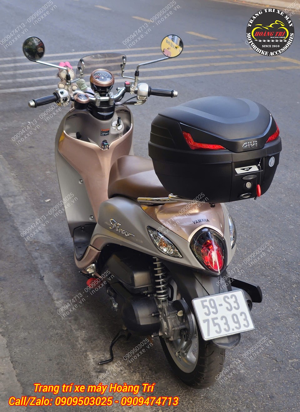 Baga sau tựa lưng Yamaha Fino