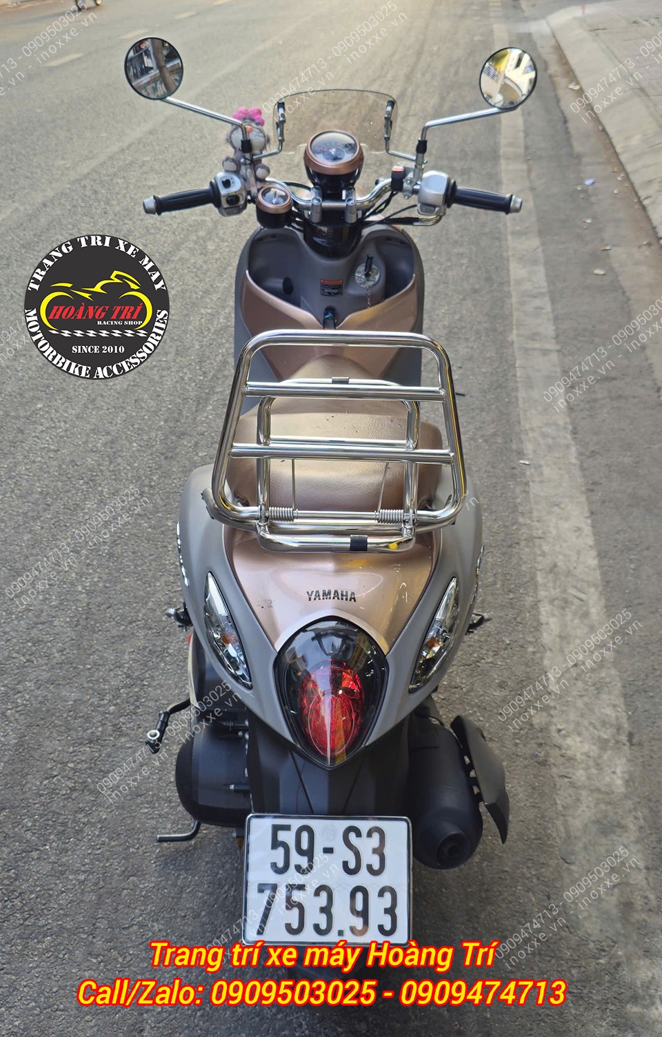 Baga sau tựa lưng Yamaha Fino