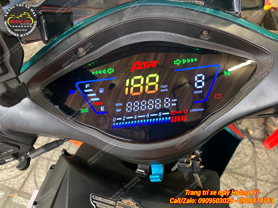 Đồng hồ điện tử cho xe Wave A, Wave RS