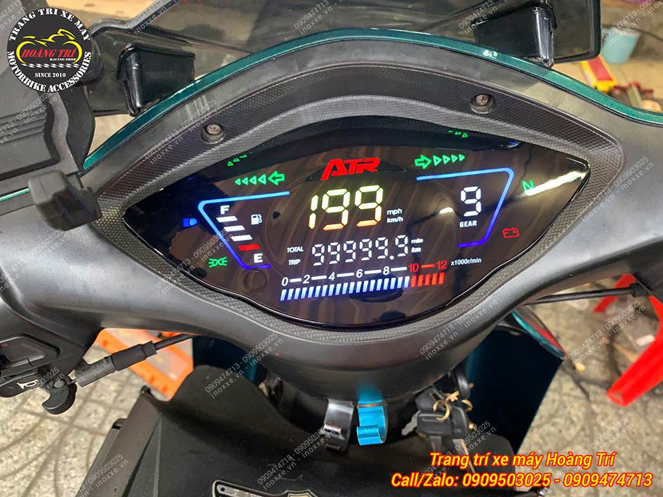 Đồng hồ điện tử cho xe Wave A, Wave RS