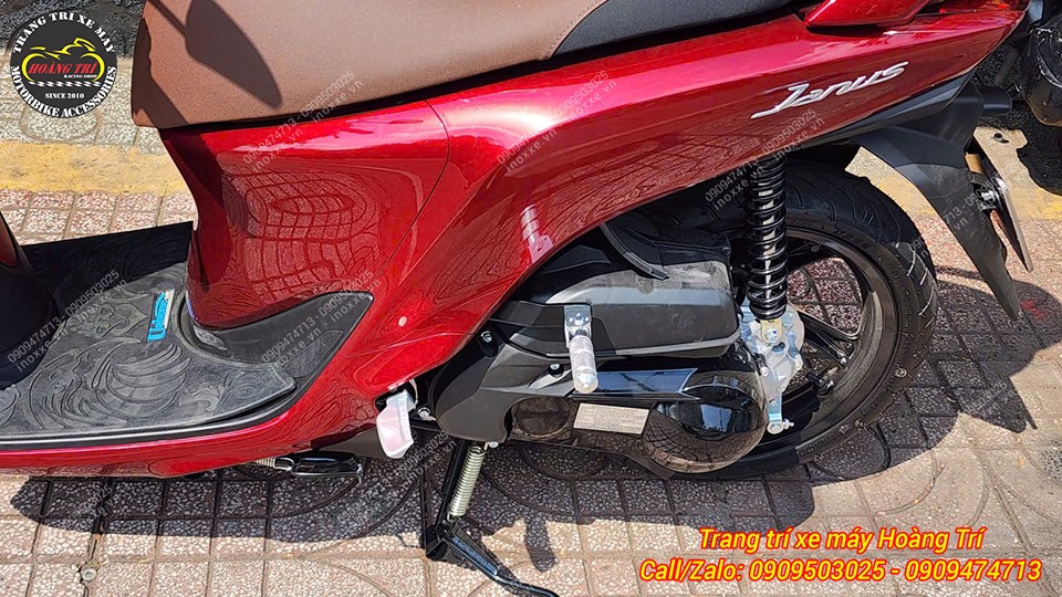 Gác chân phụ xe Janus