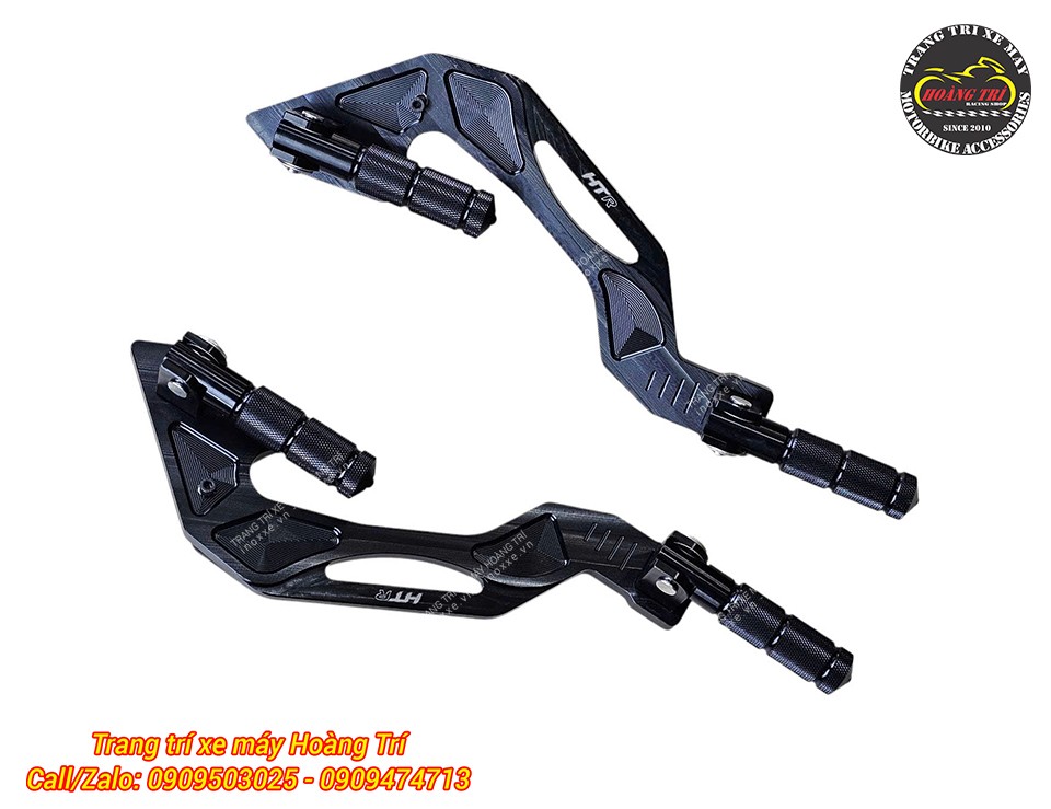 Gác chân phụ HTR độ cho xe SYM Shark