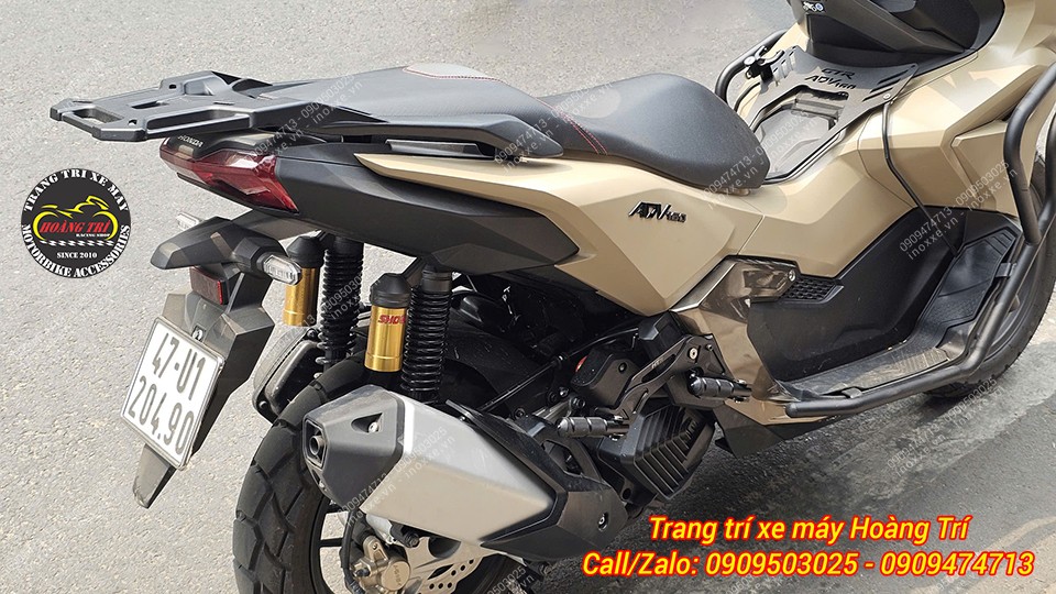 Gác chân phụ HTR nhôm cnc cho xe PCX/ADV