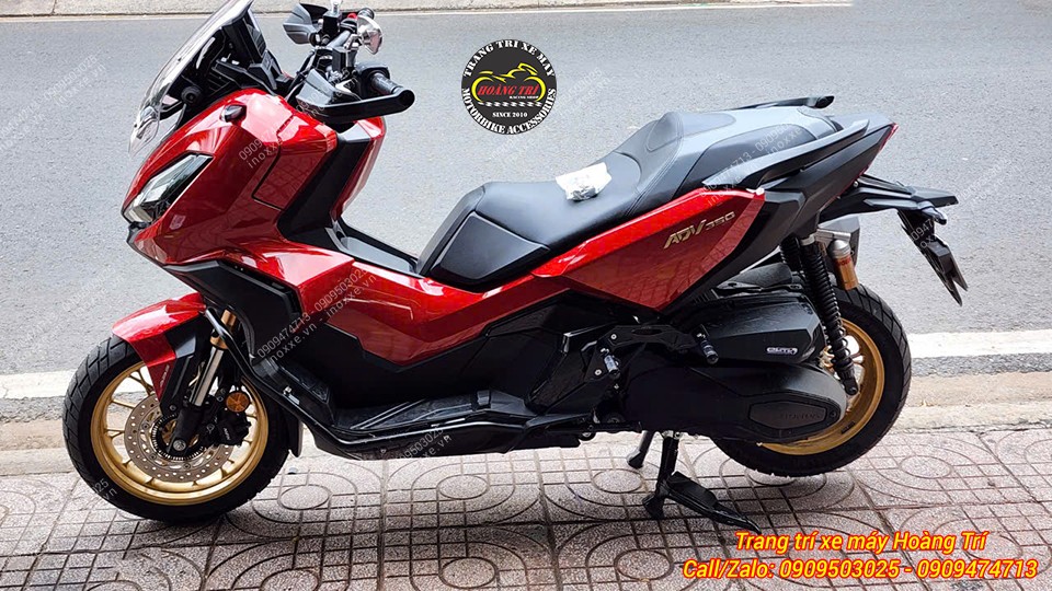 Gác chân phụ HTR nhôm cnc cho xe PCX/ADV