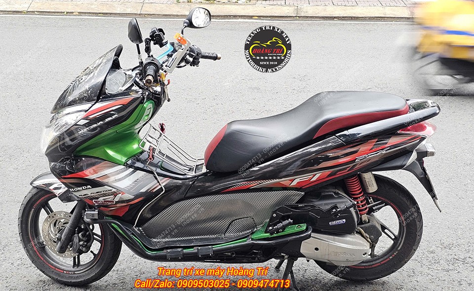 Gác chân phụ HTR nhôm cnc cho xe PCX/ADV