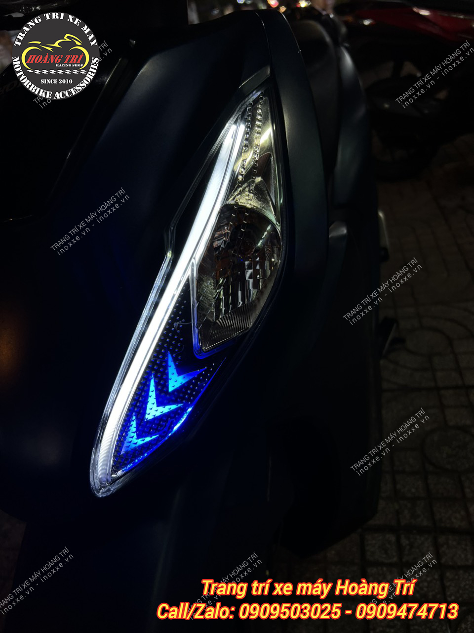 Độ đèn Led Audi xe Vision